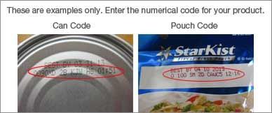 Can and pouch code example