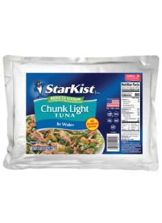 Reduced Sodium Chunk Light Tuna in Water (43 oz. Pouch)