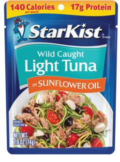 Light Tuna in Sunflower Oil (Pouch)