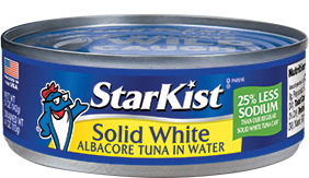 25% Less Sodium Solid White Albacore Tuna in Water