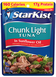 Chunk Light Tuna in Sunflower Oil (Pouch)