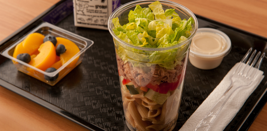 Deconstructed Tuna Shaker Salad