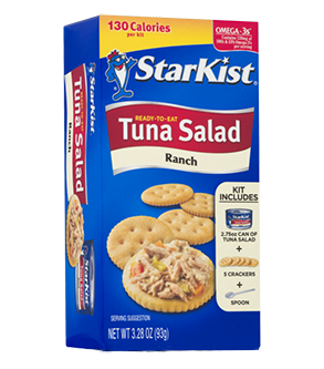 Ready-To-Eat Tuna Salad Kit, Ranch