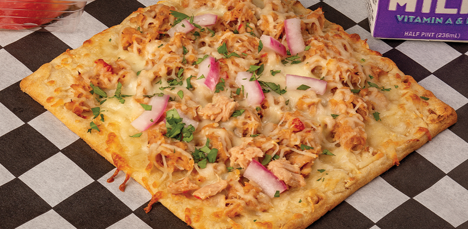 Sweet Spicy Thai Tuna Flatbread