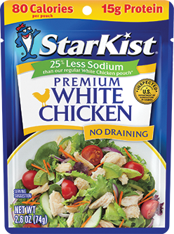 NEW Premium White Chicken 25% Less Sodium