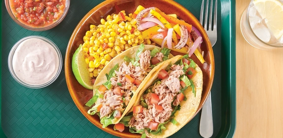 Cilantro Lime Tuna Tacos