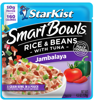 StarKist Smart Bowls® Jambalaya – Rice & Beans with Tuna Pouch