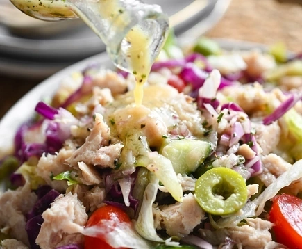 chopped-salad-with-tuna-and-sweet-heat-vinaigrette chopped-salad-with-tuna-and-sweet-heat-vinaigrette