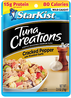NEW Tuna Creations® Cracked Pepper with Roasted Garlic