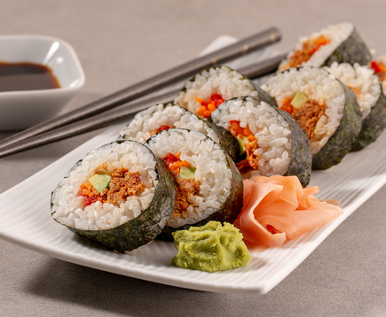 Thai Style Tuna Sushi Rolls