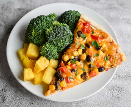 Tex Mex Tuna Pizza