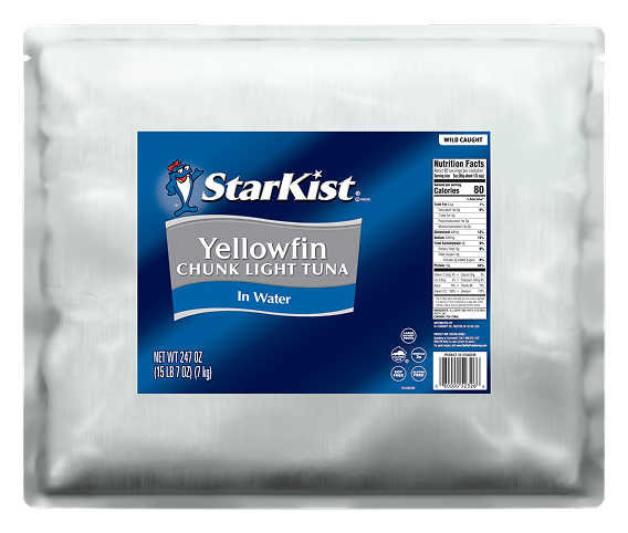 Yellowfin Tuna in Water 247oz (Pouch only)